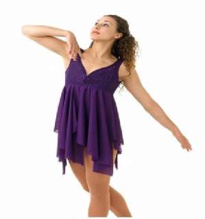 DANCING IN THE DARK Lyrical Dress Dance Costume Child M  