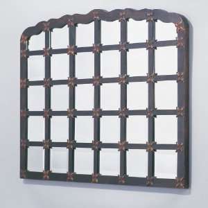   Design 00286 Burnished Umber 39 Thirty Panel Mission Mirror Home