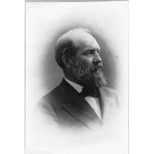  James Abram Garfield,1831 1881,20th President of the US 
