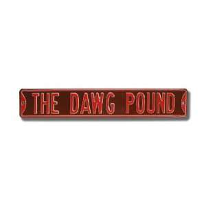  Cleveland Browns THE DAWG POUND Authentic Steel Street 