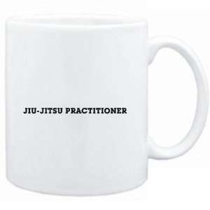  Mug White  Jiu Jitsu Practitioner SIMPLE / BASIC  Sports 