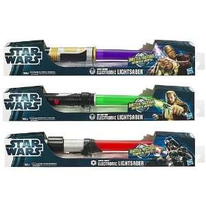  Star Wars Movie Electronic Lightsabers 2012 Wave 1 Toys & Games