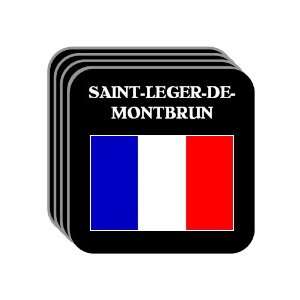  France   SAINT LEGER DE MONTBRUN Set of 4 Mini Mousepad 
