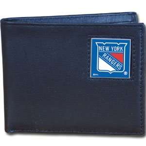  NHL New York Rangers Wallet   Bi Fold: Sports & Outdoors