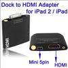 Dock Connector to HDMI USB Adapter For iPad iPhone