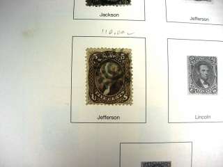US, One mans Stamp Collection in Mystic Heirloom albums( 2000s)..No 