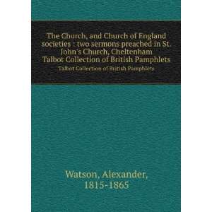  Church, and Church of England societies  two sermons preached in St 