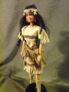FRINGE Native American INDIAN OOAK Barbie doll remake  
