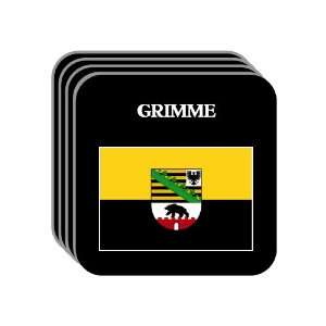  Saxony Anhalt   GRIMME Set of 4 Mini Mousepad Coasters 