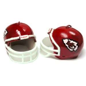  Kansas City Chiefs NFL Birthday Helmet Candle 2 Packs 