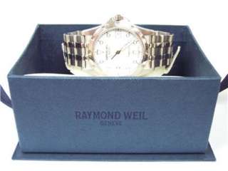 Mens Raymond Weil Flamenco Stainless Watch 55705 WH  