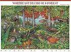 nature of america northeast deciduous forest stamp 3899 returns 