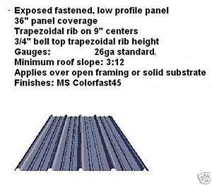 Steel Siding and Roofing  