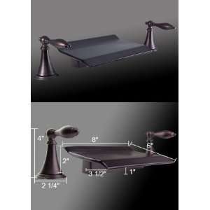   Handle Roman Bathroom Tub Faucet Oil Rubbed Bronze: Home Improvement