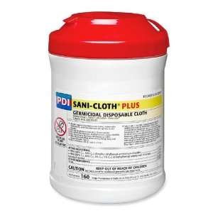  Sani Cloths Wipe Plus, Large, 160 Premoistened Wipes