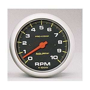   Meter 5161 Pro Comp 3 3/8 10000 RPM In Dash Tachometer Automotive