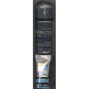  Gillette Complete Skin Care Multi Gel Shave Fragrance Free 