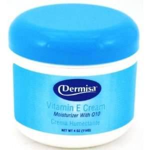  Dermisa Cream Vitamin E with Q10 Jar 4 oz. (Case of 6 