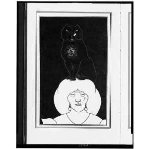   The black cat ,1901,Edgar Allan Poe,Aubrey Beardsley