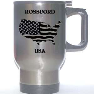  US Flag   Rossford, Ohio (OH) Stainless Steel Mug 