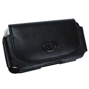  Premium Leather Case Holster Cover Side Pouch with Belt 