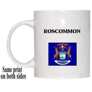    US State Flag   ROSCOMMON, Michigan (MI) Mug 