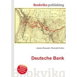  Deutsche Bank Ronald Cohn Jesse Russell Books