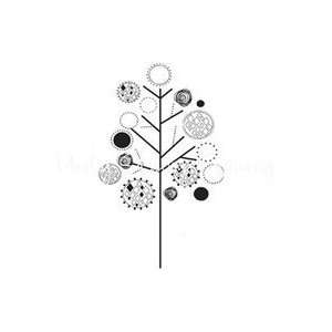 Unity Stamp Itty Bitty Unmounted Rubber Stamp baubled Branches 3 Pack