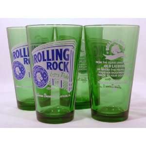  Rolling Rock Pint Glass 4 Pack: Everything Else