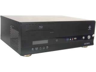   new nMedia HTPC 7000B Blk M ATX Desktop HTPC Case 837654431382  