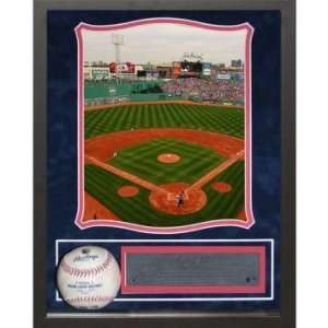  Fenway Park Game Used Baseball Collage   Game Used 
