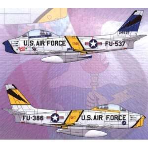   F 86 Post Korean War Sabres, Part 2 (1/48 decals) Toys & Games