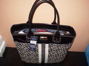 TOMMY HILFIGER Purse Tote LG TOMMY New w/Tag MUST SEE  