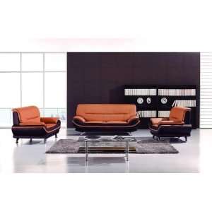  New 3pc Contemporary Modern Leather Sofa Set #AM 709 A 