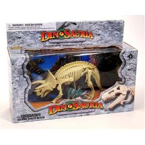  Wild Republic Dinosauria Skeleton Triceratop: Toys & Games