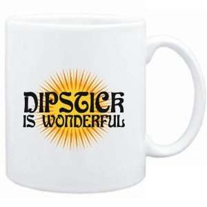  Mug White  Dipstick is wonderful  Hobbies Sports 