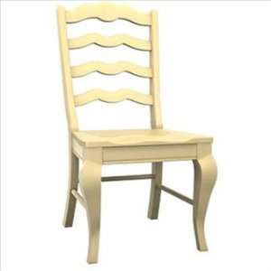  Broyhill Choices Ladderback Side Chair in Canary Set of 2 
