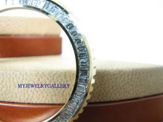 18KY GOLD DIAMOND BEZEL FOR ROLEX GMT GMT II SUBMARINER  