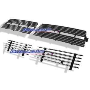  94 01 Dodge Ram Pickup Stainless Billet Grille Grill Combo 