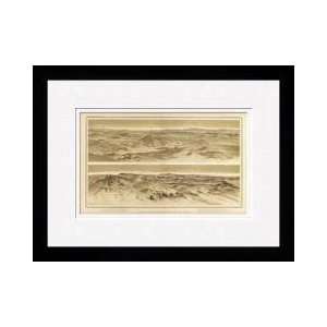 Grand Canyon Views From Mt Trumbull And Mt Emma 1882 Framed Giclee 