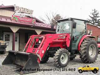 Massey Ferguson 1552 Tractor CAB HEAT AIR 1530 Loader 4WD 1080Hrs 
