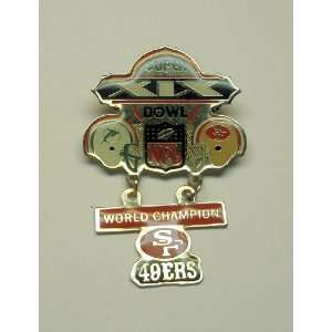  Super Bowl XIX Pin 1985