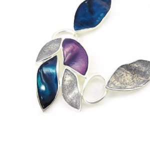  Collier creator Movida blue purple silver. Jewelry