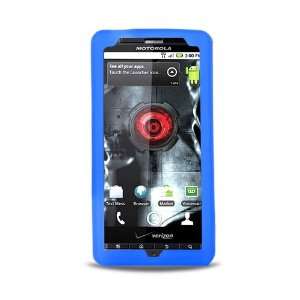  Motorola DROID X Xtreme MB810 (Verizon) Skin Case, Blue 