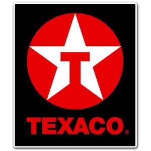 Texaco Gasoline Filling Station Racing Car Bumper Sticker Decal 4.5x4 