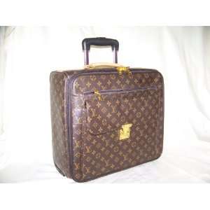  Louis Vuitton Attache with Telescopic Handle and Wheels 
