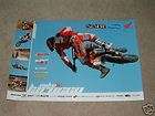 mike larocco 5 honda poster 2006 crf 250r 450r expedited