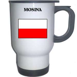 Poland   MOSINA White Stainless Steel Mug