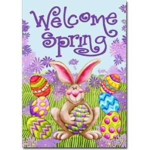  Welcome Spring   Toland Art Banner: Patio, Lawn & Garden