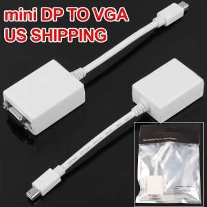  Mini DP Displayport Display Port to VGA Cable Converter 